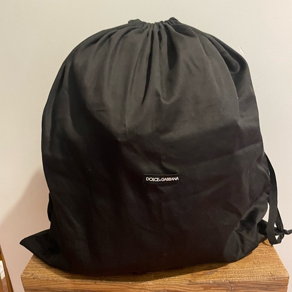 Dolce and Gabbana Black Palermo Logo Backpack Neoprene main image 11